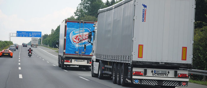 Blocco Autotrasportatori sulla tangenziale di Torino.